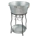 Artland Oasis XL Galvanized Steel Party Station with 30 Gal Tub and Stand thumbnail 2