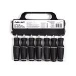 Husky 7-Piece SAE Nut Driver Set with Ergonomic Cushion Grip thumbnail 3