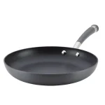 Circulon Contempo 11 in. Hard-Anodized Aluminum Nonstick Skillet with Lid, Black thumbnail 1