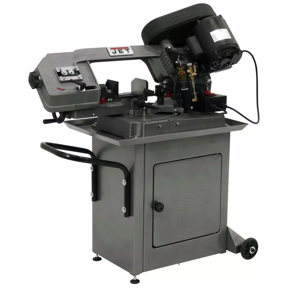 JET HBS-56S 1/2 HP Horizontal Metalworking Band Saw with Closed Stand, 3-Speed, 115/230V