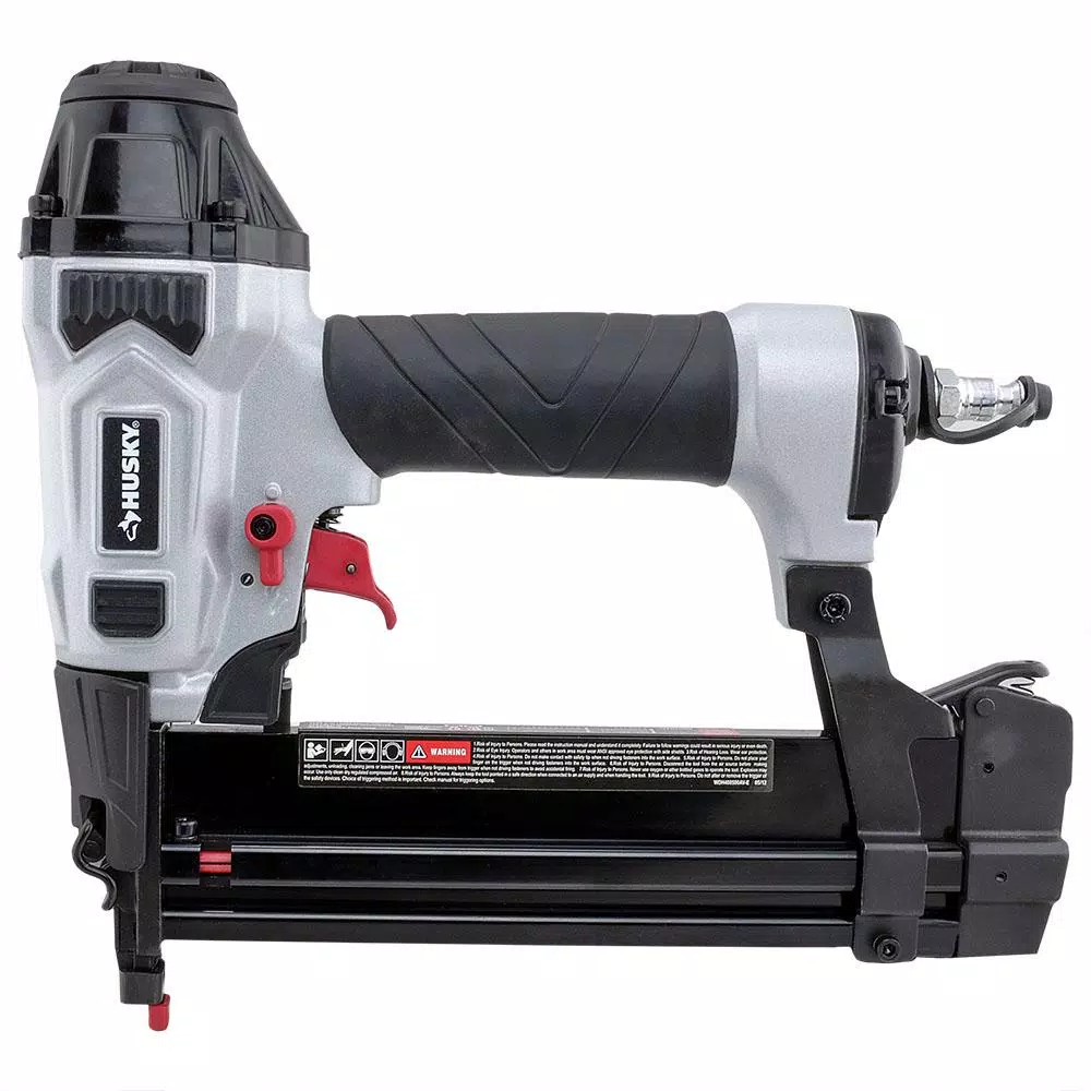 Husky 18-Gauge 2-in-1 Pneumatic Brad Nailer and 1/4 in. Narrow Crown Stapler Combo