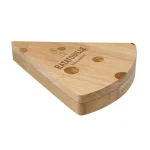 TOSCANA Picnic Time Ratatouille 10 in. Swiss Cheese Board and Tools Set thumbnail 2