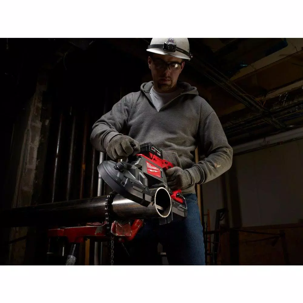 Milwaukee M18 FUEL 18V Brushless Cordless Jig Saw and Deep Cut Band Saw Combo Kit with (2) 6.0 Ah Batteries