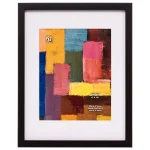 KG Kiera Grace KG Gallery Photo Frame Set, Black, 12 x 15 in. Matted to 8 x 10 in., 6-Pack thumbnail 1
