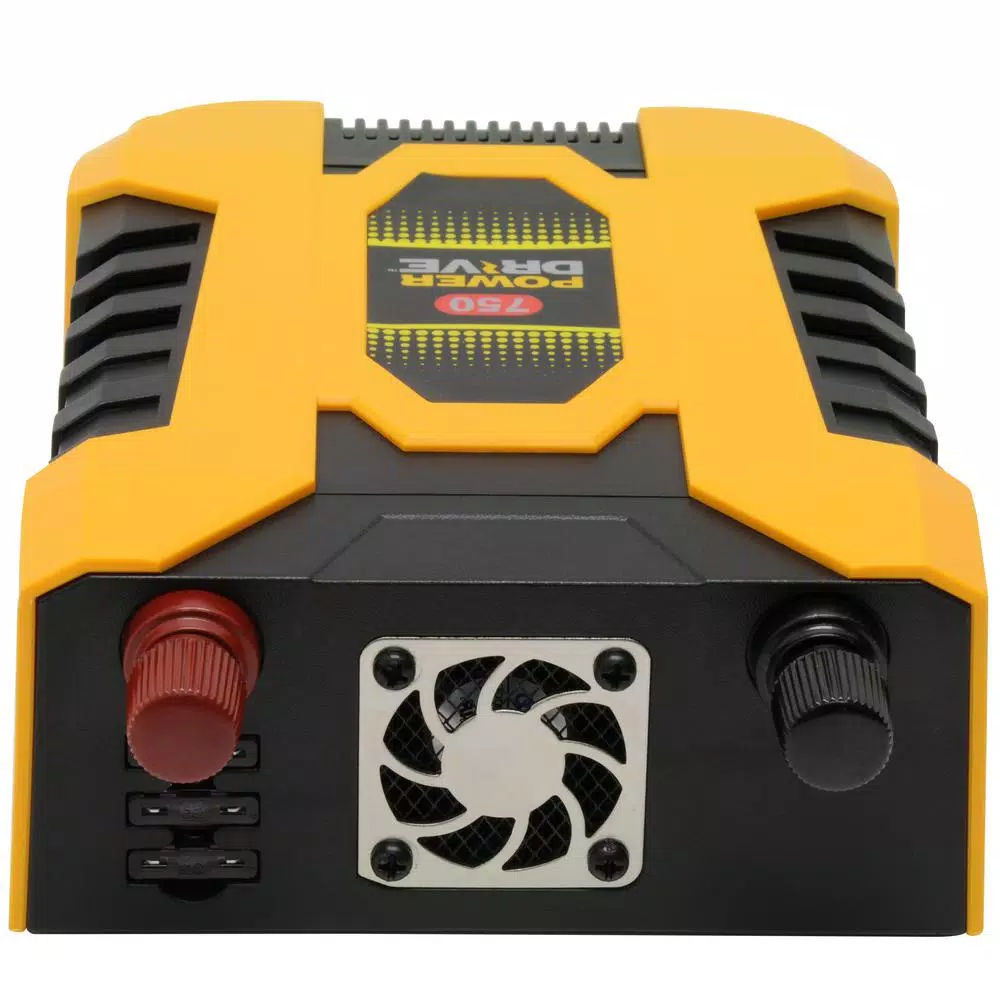 PowerDrive 750W DC to AC Power Inverter with Dual USB and USB-C Ports