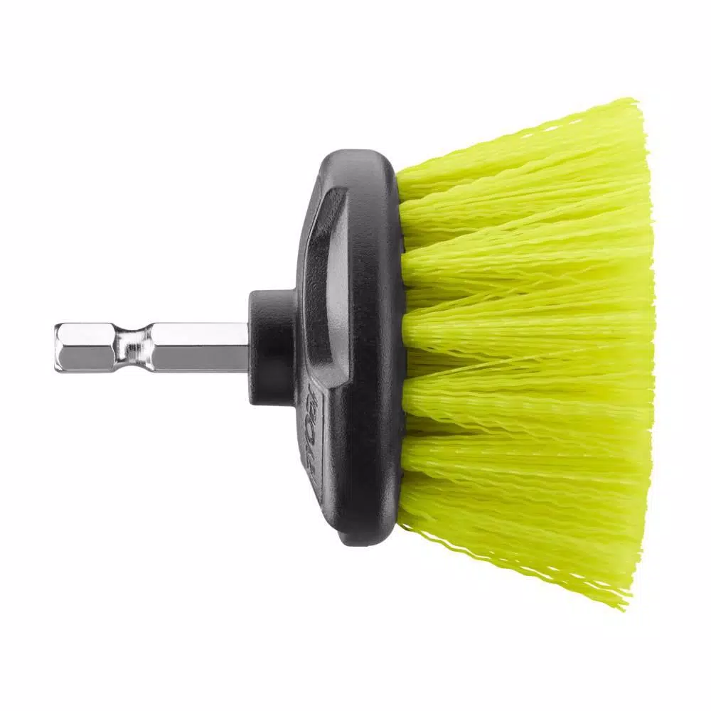 RYOBI 4V Cordless Compact Scrubber with Hex Shank Compatibility