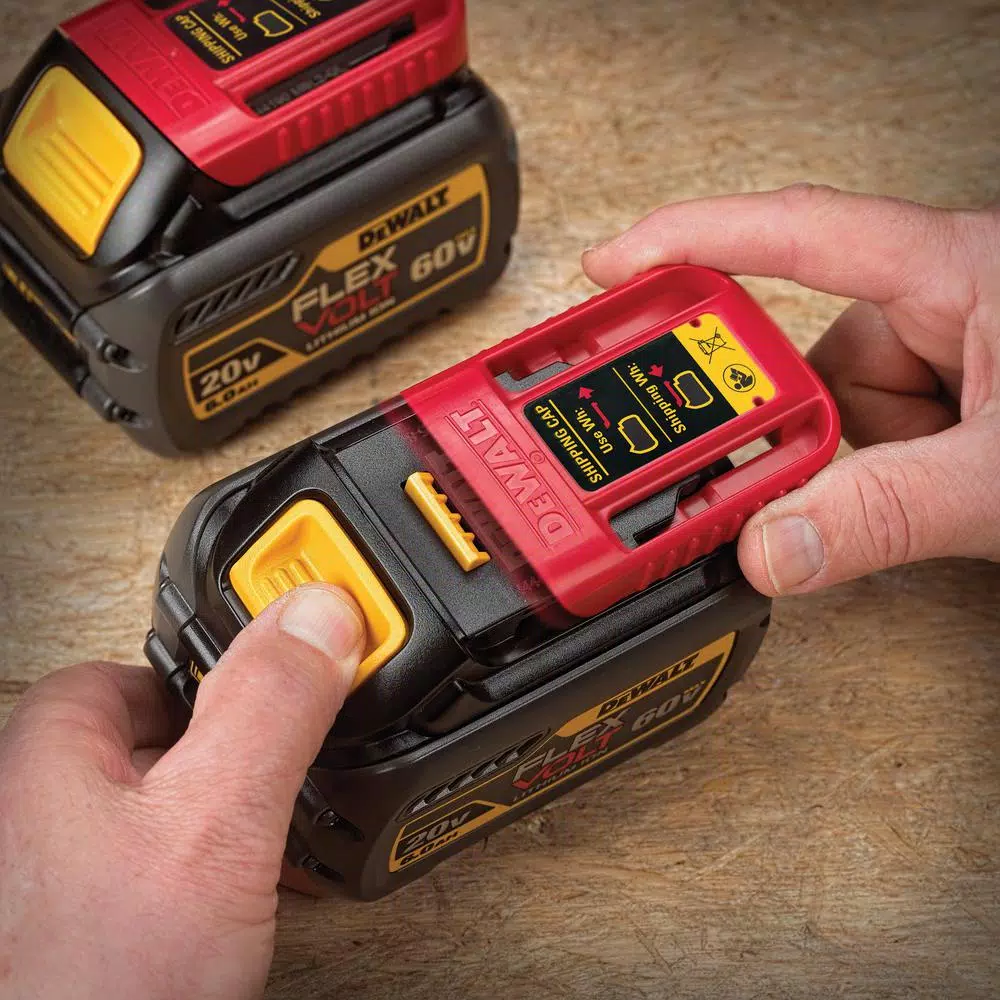 DEWALT 20V MAX XR 4.0Ah Lithium-Ion Battery Pack with FLEXVOLT 20V/60V Battery Bundle