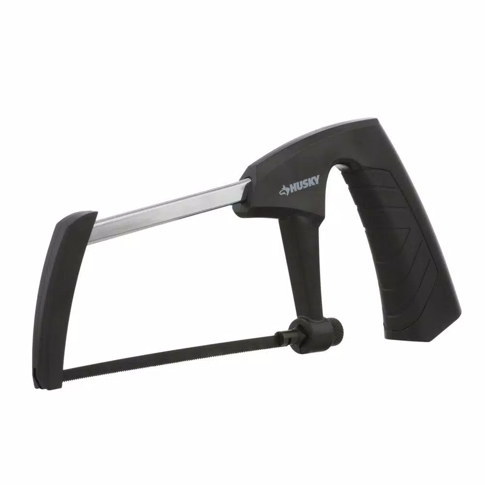 Husky 6 in. Mini Hacksaw with 24 TPI Carbon Steel Blade