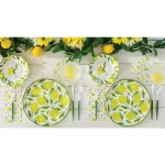 Sugar Plum Party SugarPlum Lemon Paper Lunch Napkins, 32-Piece Set thumbnail 3