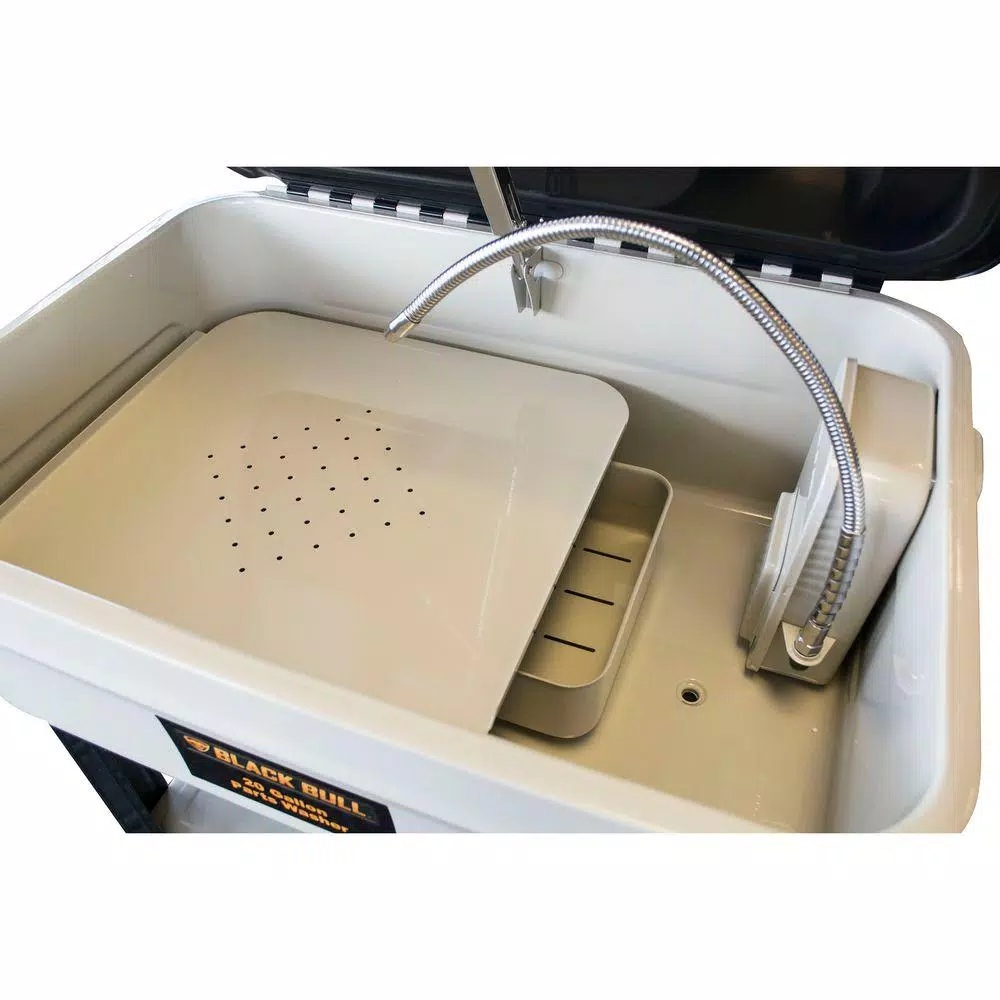 BLACK BULL 20 Gal. Water-Based Parts Washer with Electric Pump