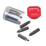 Hilti #2 Phillips Steel TEK Insert Bits, 1/4 in. Hex Shank (10-Pack) thumbnail 3