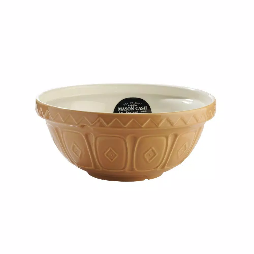 Mason Cash Original Cane S24 9.5 in. Earthenware Mixing Bowl