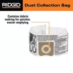 RIDGID VF3511 Filter Kit with VF3500 Fine Dust Filter and (2) VF3501 Dust Bags for 3 to 4.5 Gal. Wet/Dry Vacuums thumbnail 7