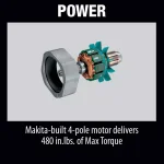 Makita 18V LXT Lithium-Ion 1/2 in. Cordless Hammer Driver Drill (Tool-Only) thumbnail 9