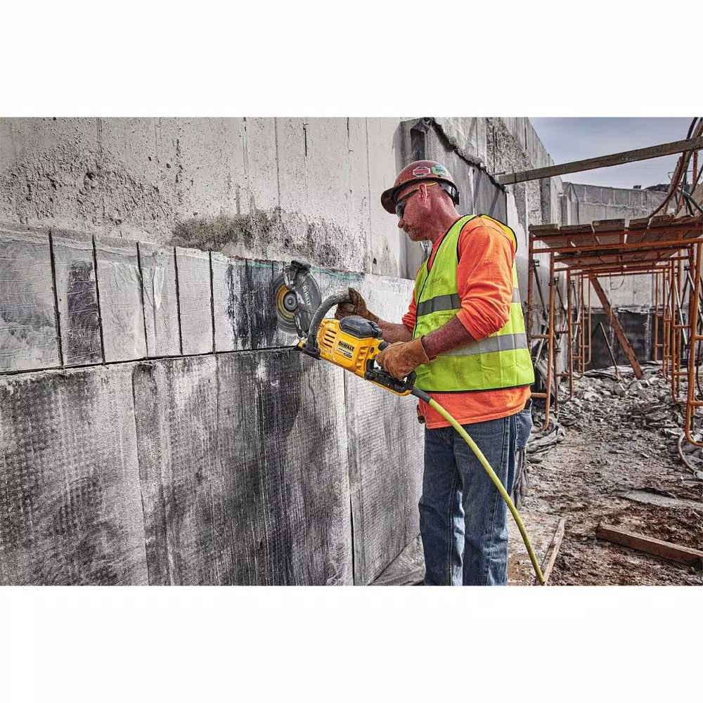 DEWALT FLEXVOLT 60V MAX Brushless 9 in. Cut-Off Saw Kit with (2) 9.0 Ah Batteries & 4-1/2 in. Angle Grinder