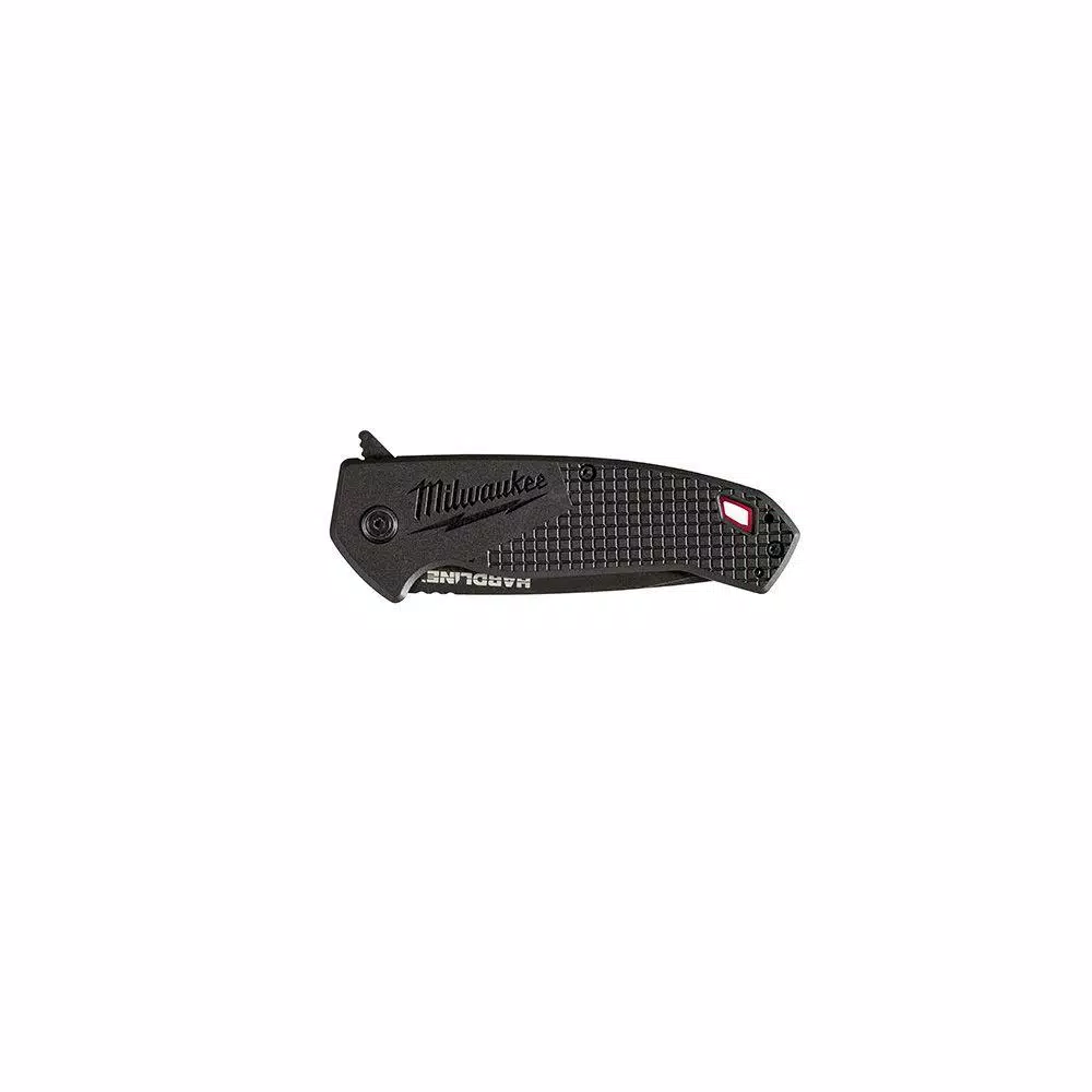 Milwaukee Hardline 3 in. D2 Steel Serrated Tanto Blade Folding Pocket Knife