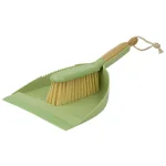 Home Basics Bliss Collection Green Bamboo Broom and Dustpan Set, 8.62 in. thumbnail 1