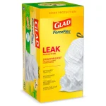 Glad ForceFlex 13 Gallon Tall Kitchen Drawstring Trash Bags with Febreze Gain Original Scent, 40 Count thumbnail 9