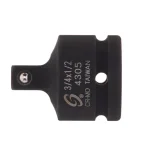 SUNEX TOOLS Sunex 3/4 in. to 1/2 in. Impact Socket Reducer Adapter, Forged Steel thumbnail 4