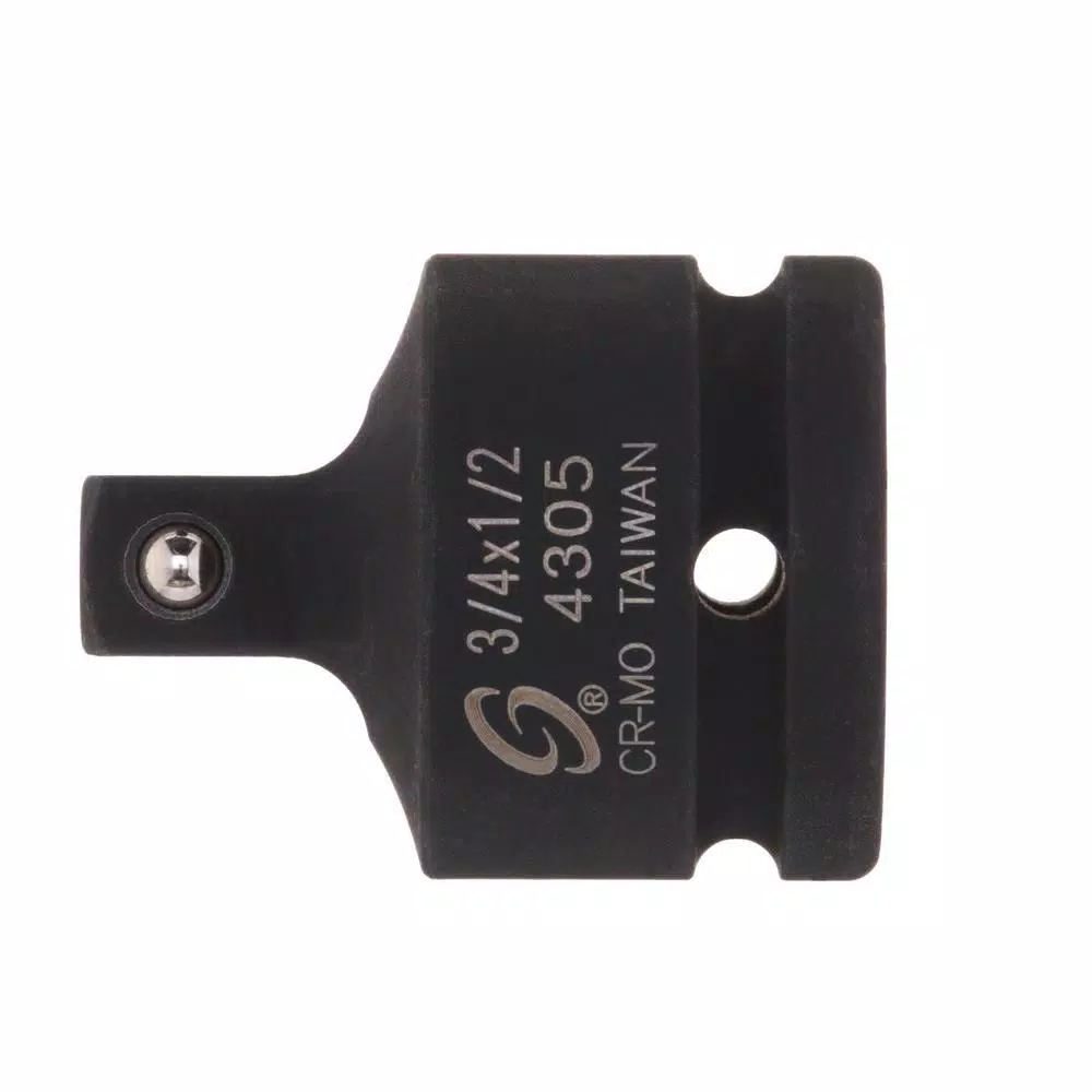 SUNEX TOOLS Sunex 3/4 in. to 1/2 in. Impact Socket Reducer Adapter, Forged Steel