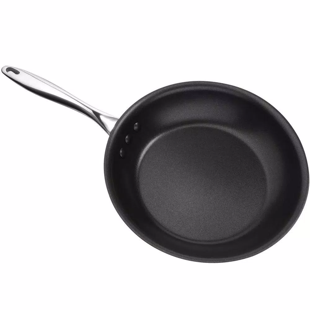 Ozeri Earth Pan ETERNA 10 in. Stainless Steel Nonstick Frying Pan, Tri-Ply Induction Compatible