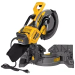 DEWALT 12 in. FLEXVOLT 120V MAX Brushless Compound Miter Saw with AC Adapter & Heavy Duty Work Stand thumbnail 8