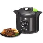 Presto Precise Plus 6 Qt. Black Stainless Steel Electric Pressure Cooker with 19 Programmed Settings thumbnail 2