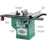 Grizzly Industrial 12 in. 7.5 HP 3-Phase Extreme Series Left-Tilt Table Saw thumbnail 2
