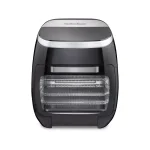 Hamilton Beach 11 Qt. Digital Air Fryer Oven with Rotisserie and Rotating Basket, Black thumbnail 1