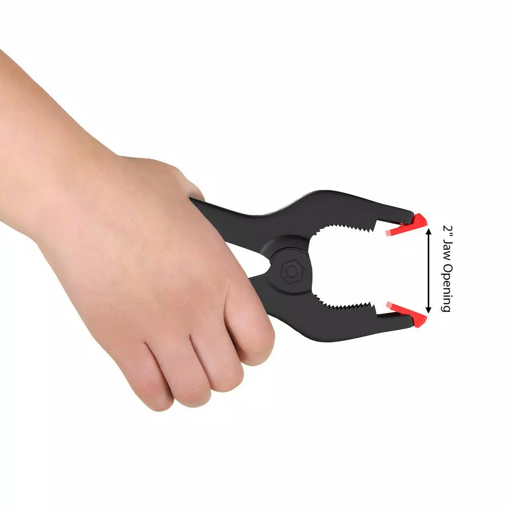 Stalwart 4.75 in. Spring Clamps, 10-Piece Set