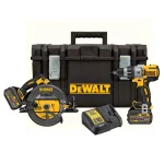 DEWALT FLEXVOLT 60V MAX Cordless 2-Tool Combo Kit with (2) 6.0 Ah Batteries, Charger & 22 in. ToughSystem Toolbox thumbnail 1