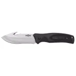 WESTERN BlackRiver 9.25 in. Titanium Bonded Gut Hook Fixed Blade Knife with G10 Handle and Sheath thumbnail 1