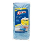 Quickie Microfiber Towels, 14 x 14 in., Blue (24-Pack) thumbnail 1