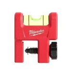 Milwaukee 2 in. Pipe Lock Level, Torpedo Conduit Level with 270° Vial Visibility thumbnail 1