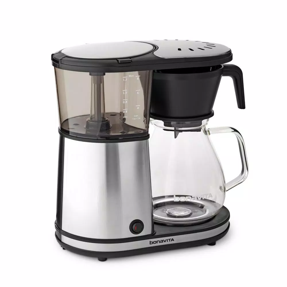 Bonavita 8-Cup Stainless Steel Drip Coffee Maker with Glass Carafe, 1560W