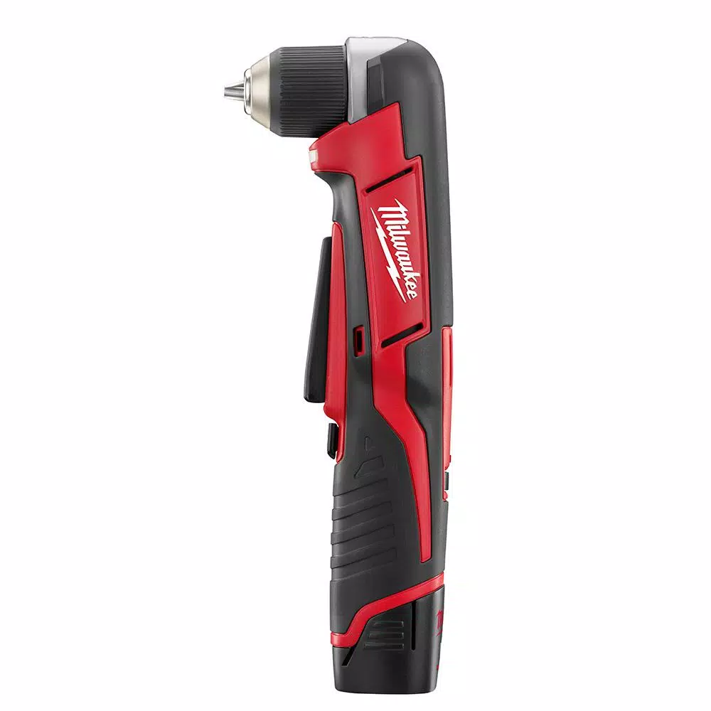 Milwaukee M12 12V Lithium-Ion Cordless 3-Tool Combo Kit with Free Right Angle Drill