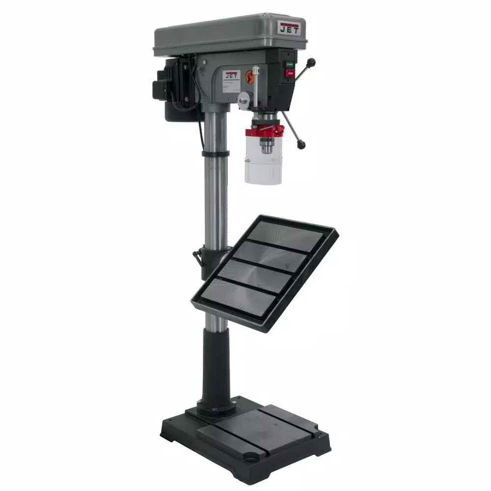 JET J-2550 1 HP 20 in. Floor Standing Drill Press, 12-Speed, 115V