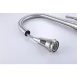 Vanity Art Brushed Nickel Single-Handle Pull-Down Kitchen Faucet with Spray Wand thumbnail 2