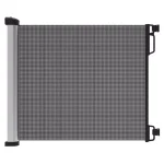 Perma Child Safety 41 in. H Extra Tall and Wide Ultimate Outdoor Retractable Gate, Black thumbnail 1