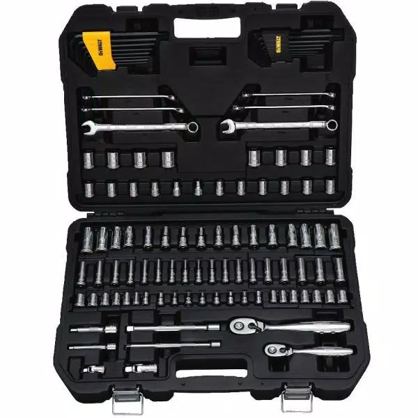 DEWALT 118-Piece Mechanics Tool Set with Ratchet and Socket Set