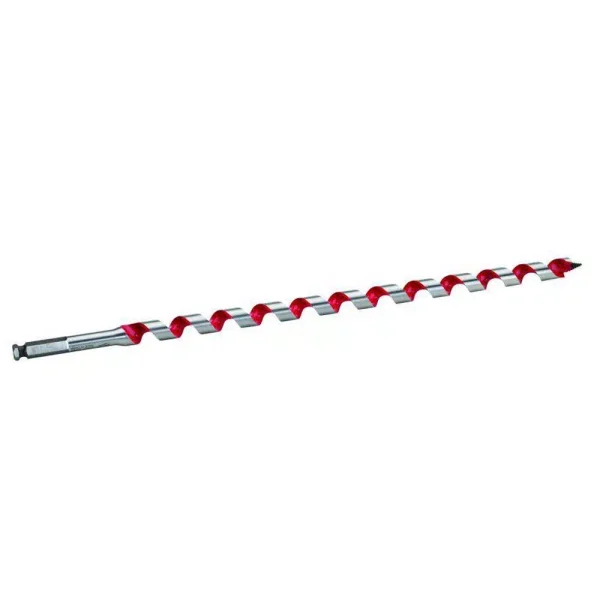 Milwaukee 3/4 in. x 18 in. High Speed Steel Ship Auger Drill Bit with Self-Feeding Screw Point