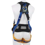 Werner Blue Armor 2000 Construction Harness with 3 D-Rings and Removable Work Belt, Small, Blue thumbnail 10