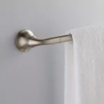 KOHLER Forte Sculpted 24 in. Single Towel Bar, Vibrant Brushed Nickel thumbnail 2