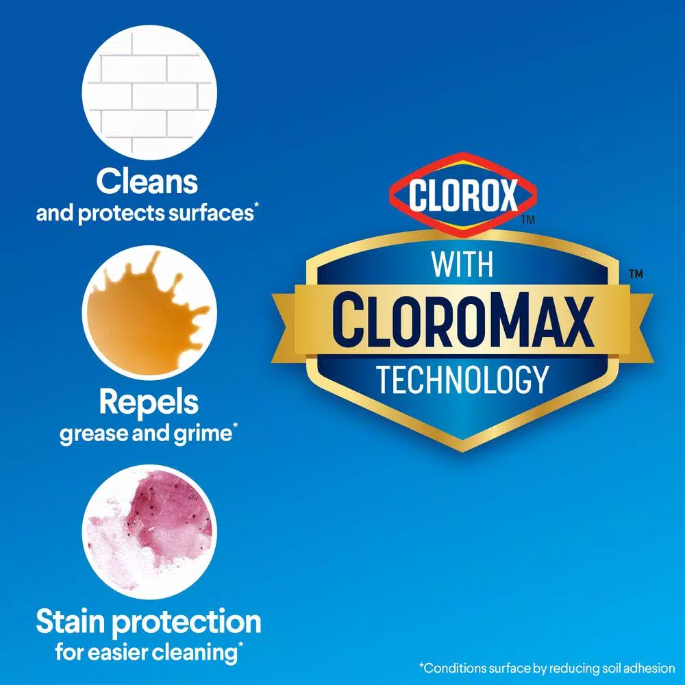 Clorox Disinfecting Bleach Regular Concentrated Liquid, 121 oz (Pack of 3)