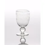 Abigails St. Remy 8 oz. Bubble Wine Glass Set of 4, Mouth-Blown Handmade Glass thumbnail 3