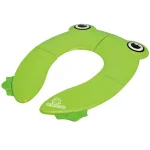 Babyloo Green Frog Folding Potty Training Toilet Seat with Travel Bag thumbnail 1