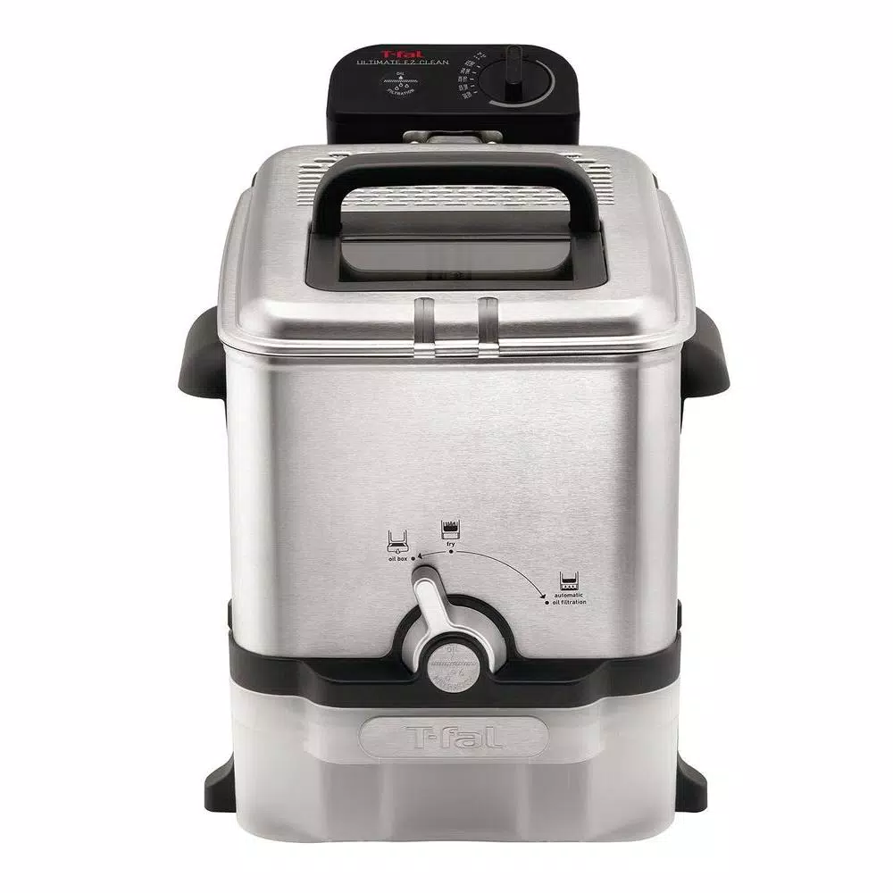 T-Fal Ultimate EZ Clean Professional Deep Fryer, 3.7 qt, Stainless Steel