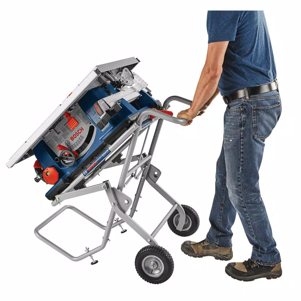Bosch 4100XC-10 10 in. Worksite Table Saw with Gravity-Rise Wheeled Stand