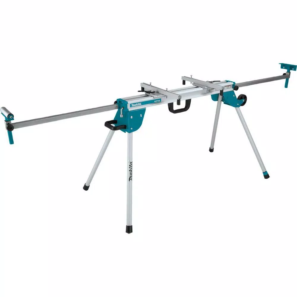 Makita 12 in. Dual-Bevel Sliding Compound Miter Saw Kit with X2 LXT 36V Power and Folding Stand