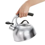OXO Good Grips Uplift 8-Cup Brushed Stainless Steel Tea Kettle with Whistle thumbnail 4